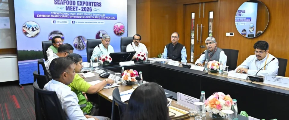 Rajiv Ranjan Singh Chairs Key Meeting to Boost Seafood Exports