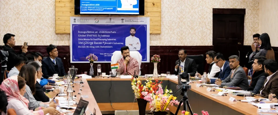 Chirag Paswan Calls for Greater Investment in Ladakh Food Processing