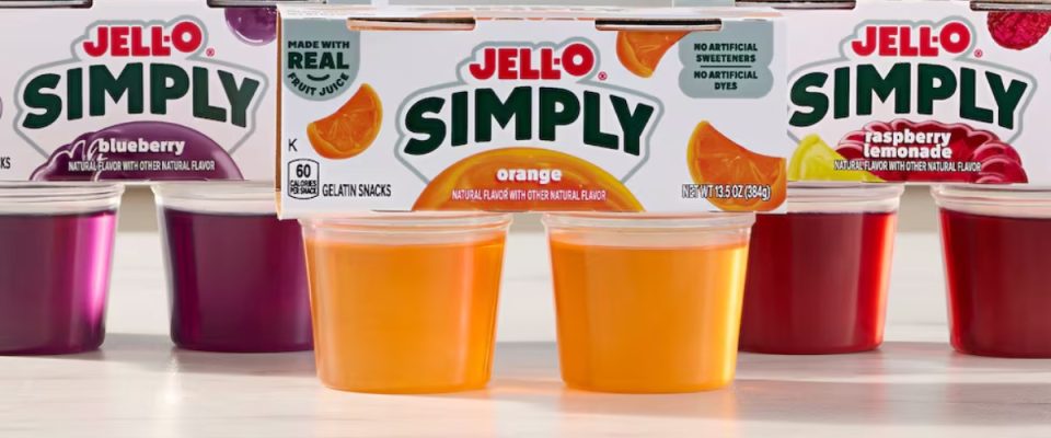 Kraft Heinz Launches Jell-O Simply Without Artificial Dyes