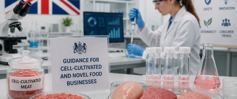 UK Issues New Guidance for Cell-Cultivated and Novel Food Businesses