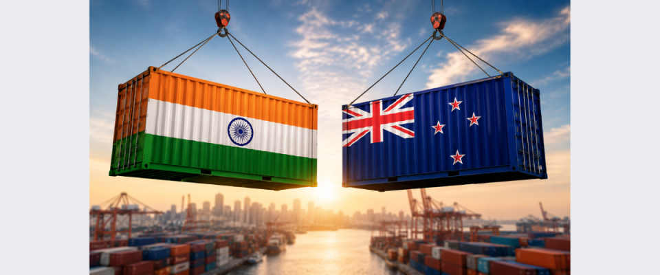 India-New Zealand FTA to Make 57% of Kiwi Exports Tariff-Free from Day One